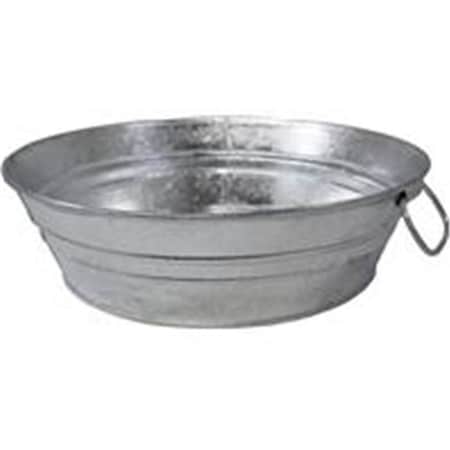 Behrens Behrens 230890 2 qt Low Round Flat Tub; Silver 230890